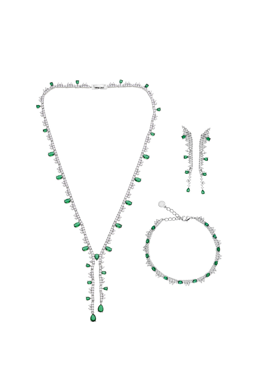 BRACCIALE RODIATO CON CUBIC ZIRCONIA