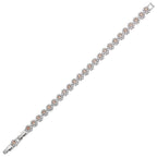 BRACCIALE RODIATO CON CUBIC ZIRCONIA CHAMPAGNE