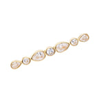SPILLA DORATA CON CUBIC ZIRCONIA