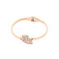 BANGLE"CAVALLO A DONDOLO PREZIOSO"IN ARG ROSE'
