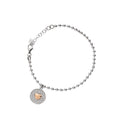 BRACCIALE"SOGNO INNAMORATO"IN ARG C/ZIRCONI