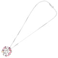 COLLANA"ALBERO DEI SOGNI" ARG ROD CON ZIRCONI