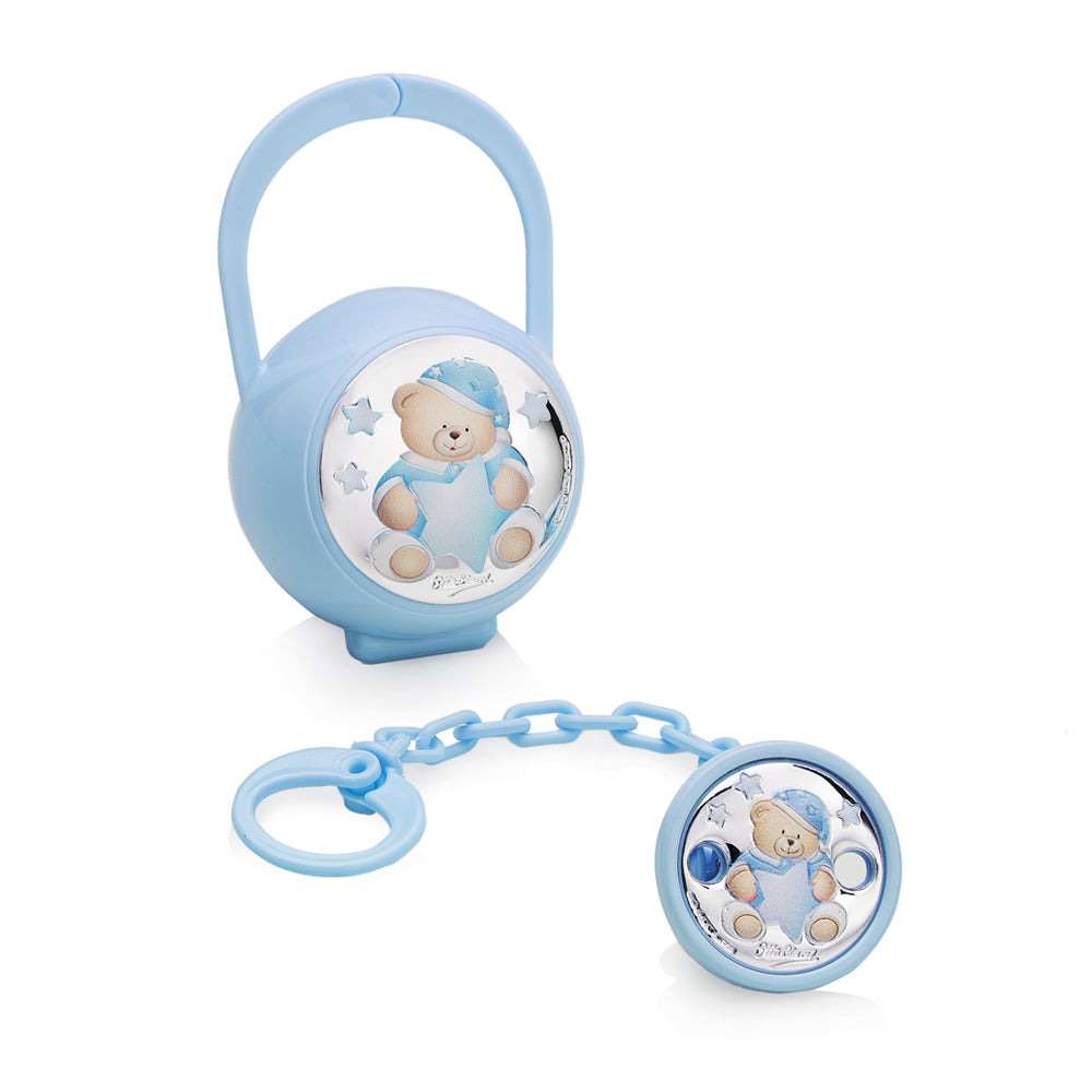 SET PORTA CIUCCIO E PINZA P.CIUCCIO "ORSETTO"