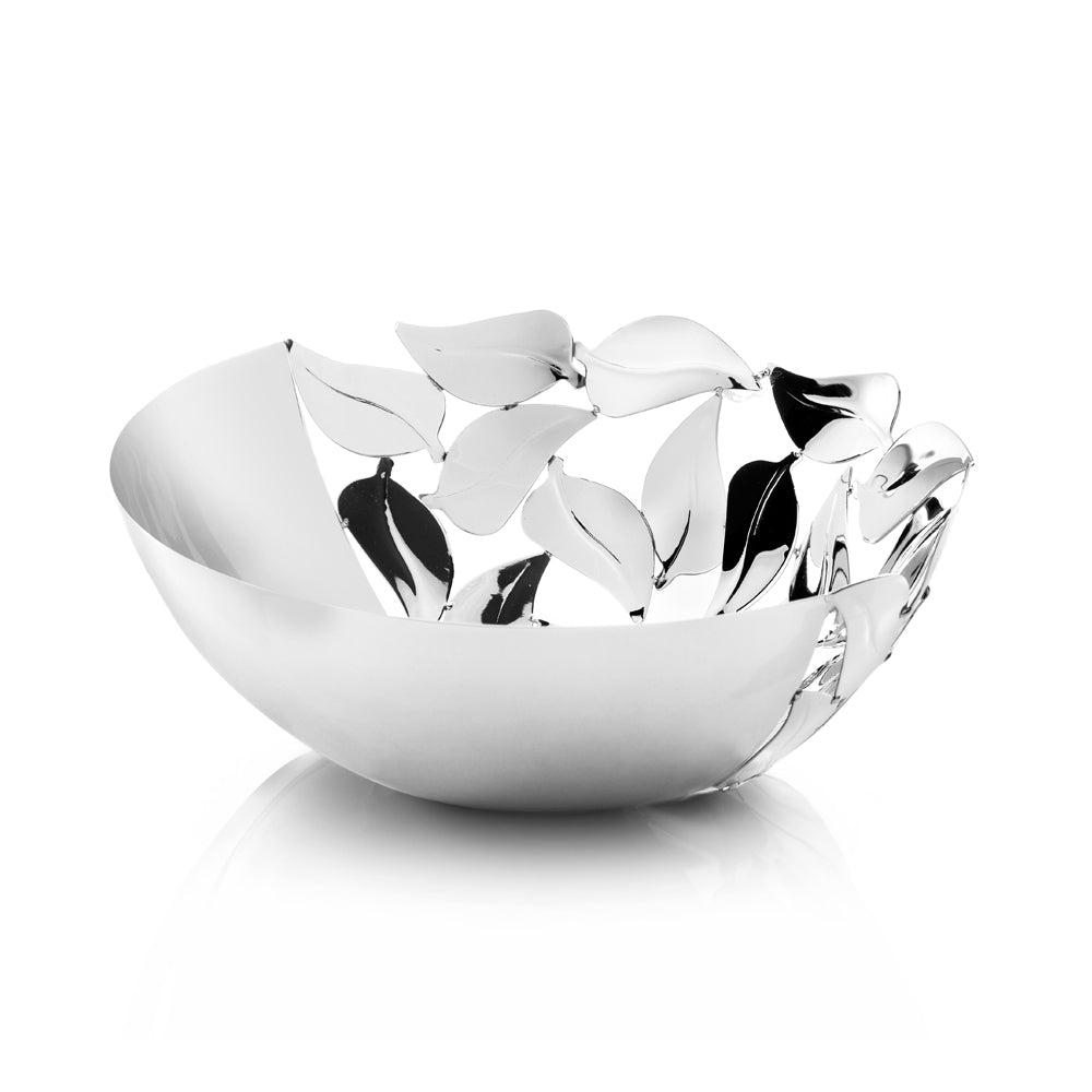 Centrotavola "Foglie"-diam.26cm