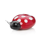 SCULTURA IN CRISTALLO "COCCINELLA" H.CM.5