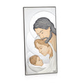 ICONA VERTICALE SACRA FAMIGLIA 12X24 COLORATA