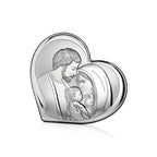 ICONA CUORE SACRA FAMIGLIA 36X33