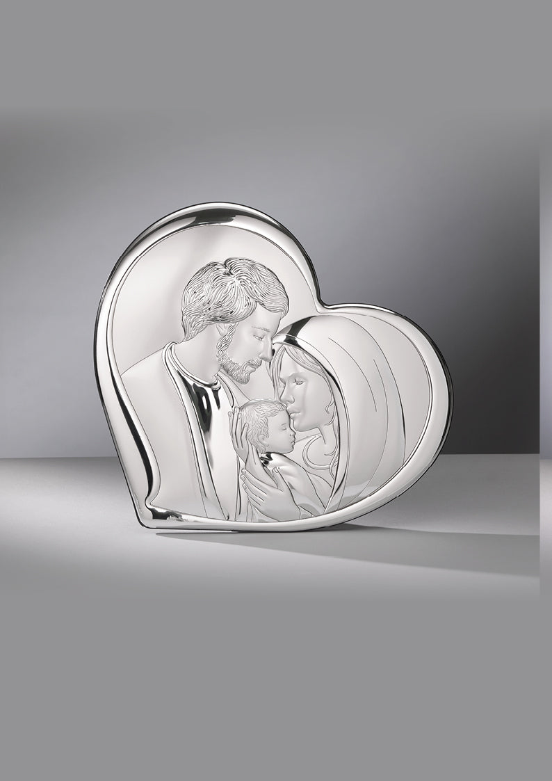ICONA CUORE SACRA FAMIGLIA 20X18,1