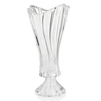 VASO IN CRISTALLO "MAREA" H. 40