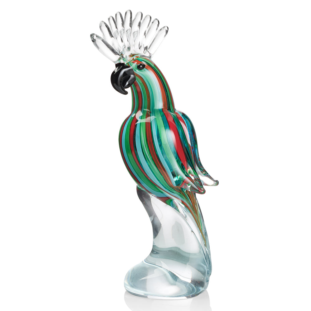SCULTURA "TROPICAL" IN CRISTALLO
