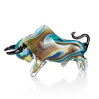 SCULTURA "TORO" IN CRISTALLO