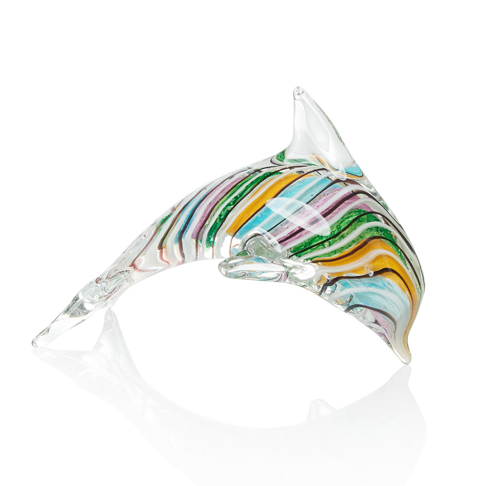 SCULTURA "DELFINO" ARCOBALENO