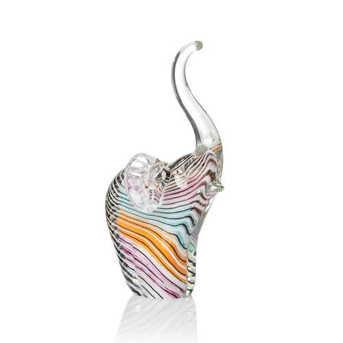SCULTURA "ELEFANTINO" ARCOBALENO