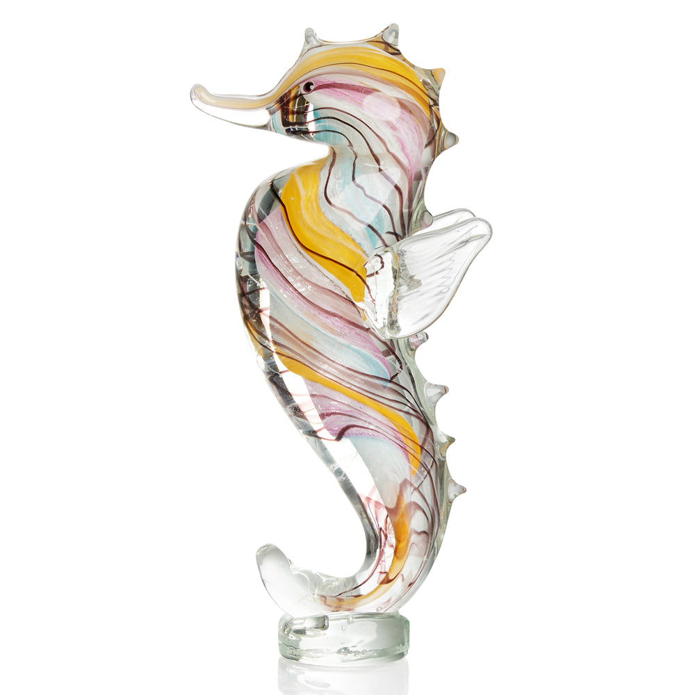 SCULTURA "CAVALLUCCIO MARINO" ARCOBALENO