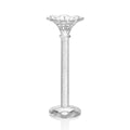 PORTACANDELA IN CRISTALLO CON STRASS MD. H. 30