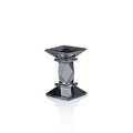 PORTACANDELA IN CRISTALLO GRAY PC. H. 12,5 CM