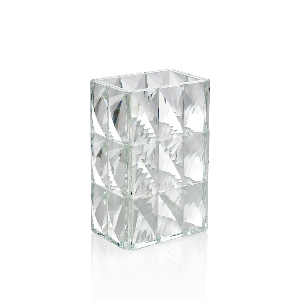 VASO IN CRISTALLO 10,5X7,5X15,5 CM