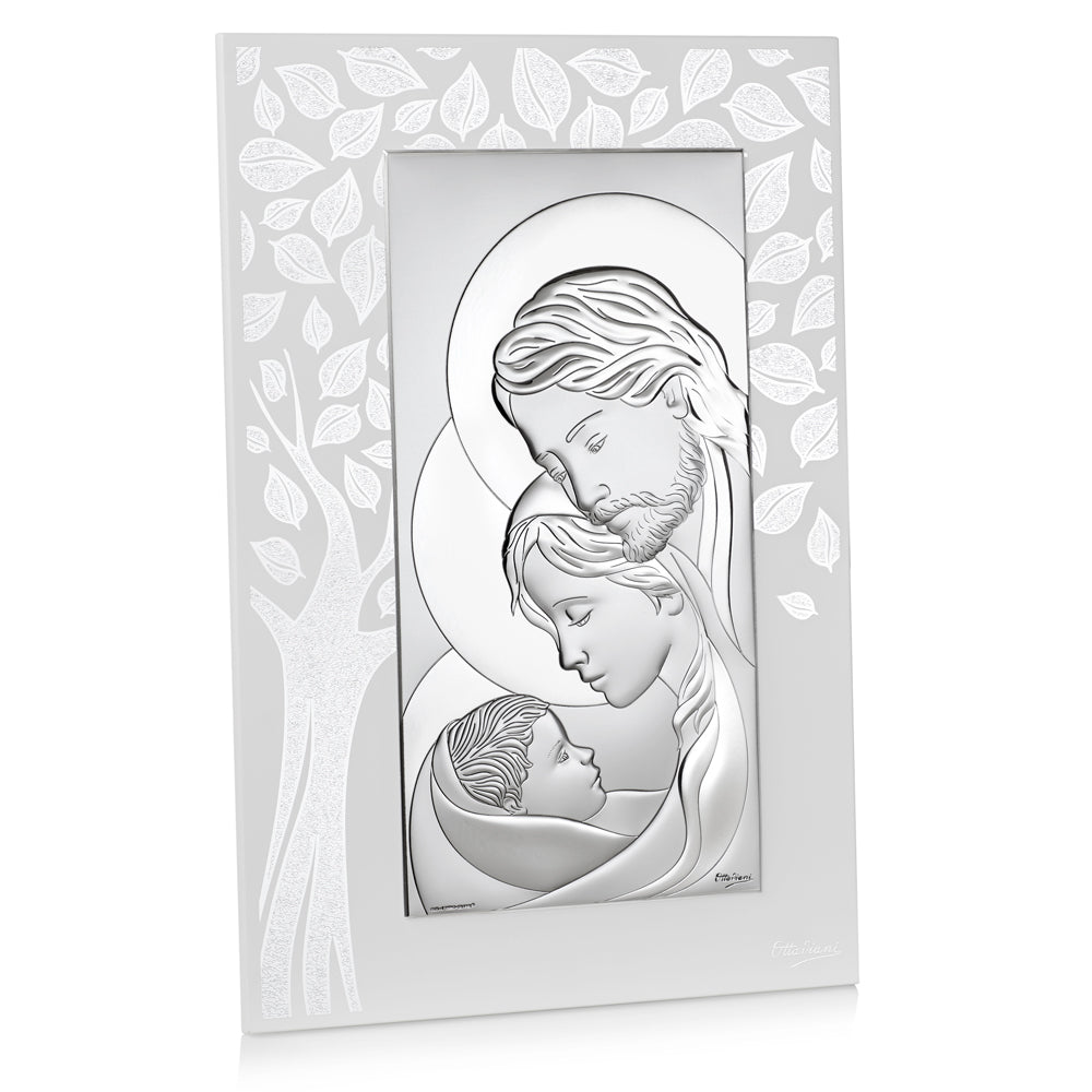 ICONA VERTICALE SACRA FAMIGLIA 30,8X46,3 C/CORN