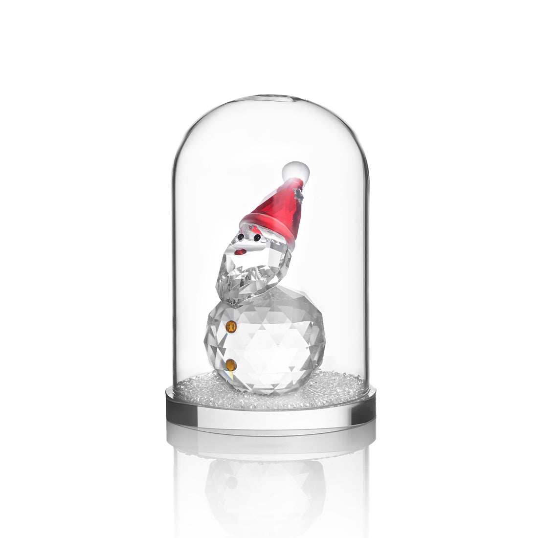 SCULTURA IN CRISTALLO CON STRASS
