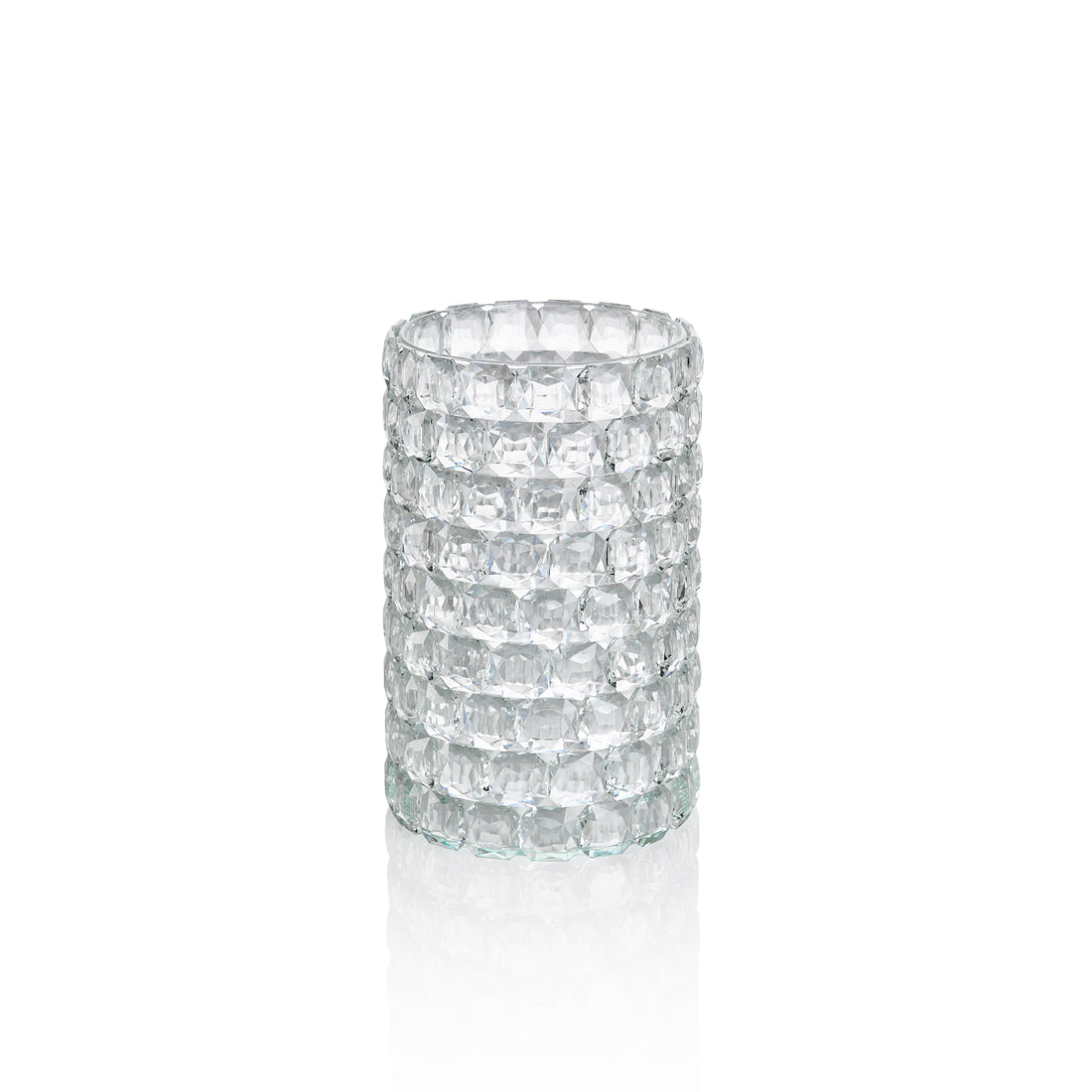 VASO IN CRISTALLO H 21 CM