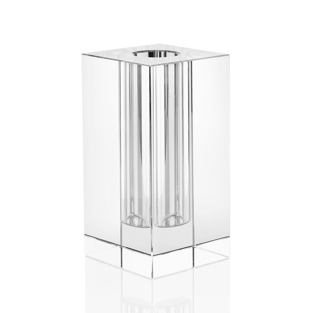 VASO IN CRISTALLO H 20 CM