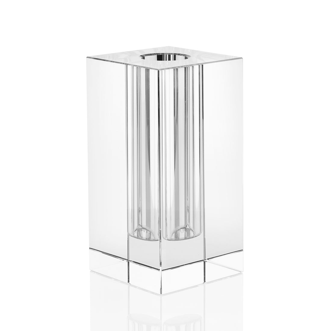 VASO IN CRISTALLO H 20 CM