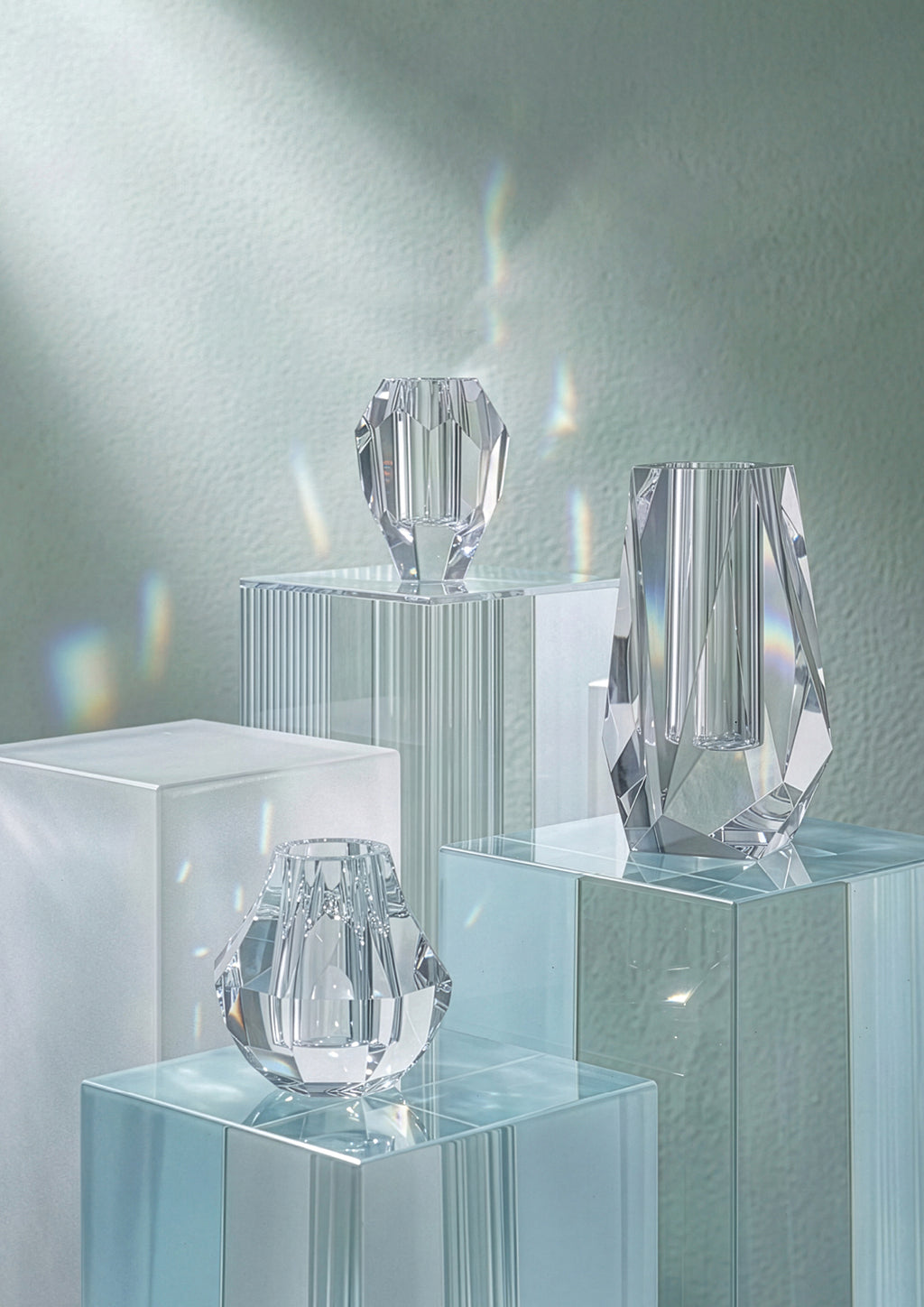 VASO IN CRISTALLO H 12,5 CM