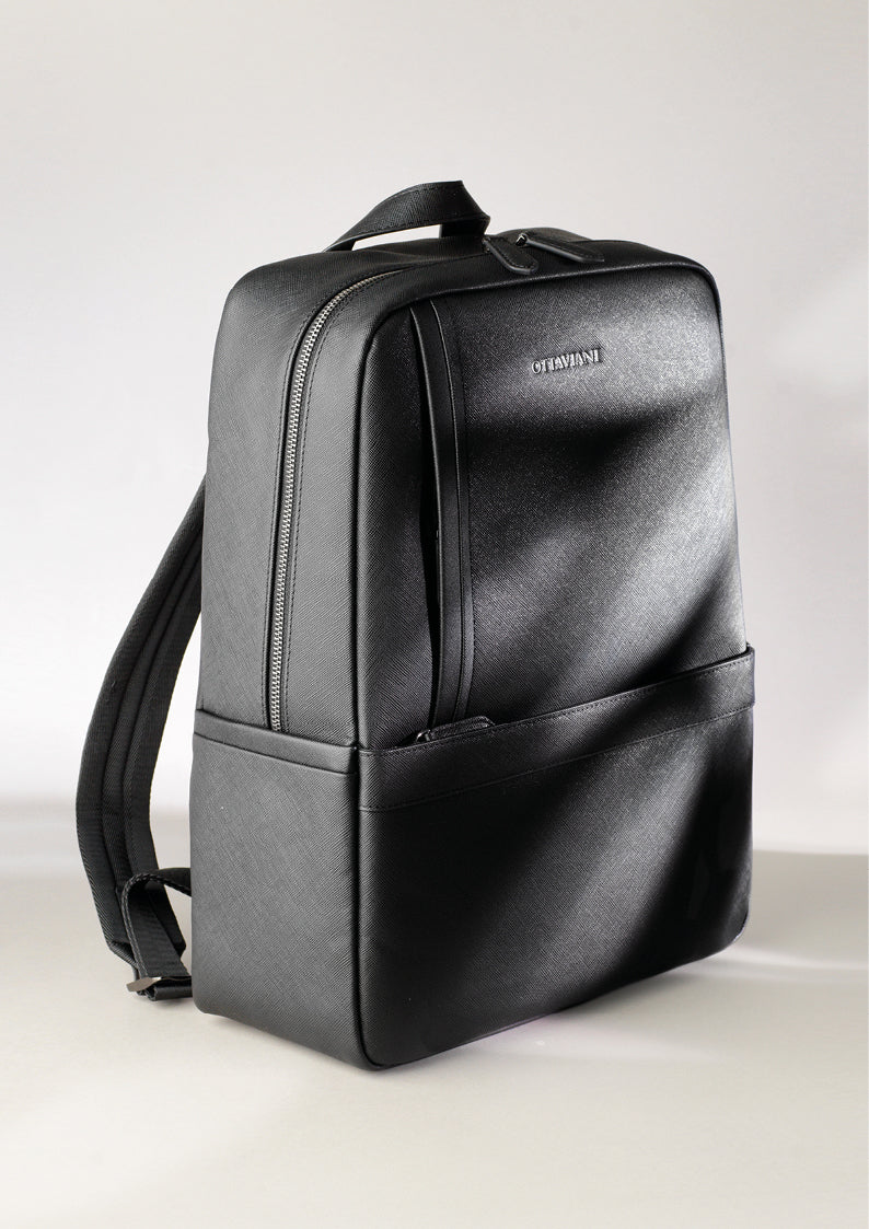 ZAINO IN VERA PELLE SAFFIANO