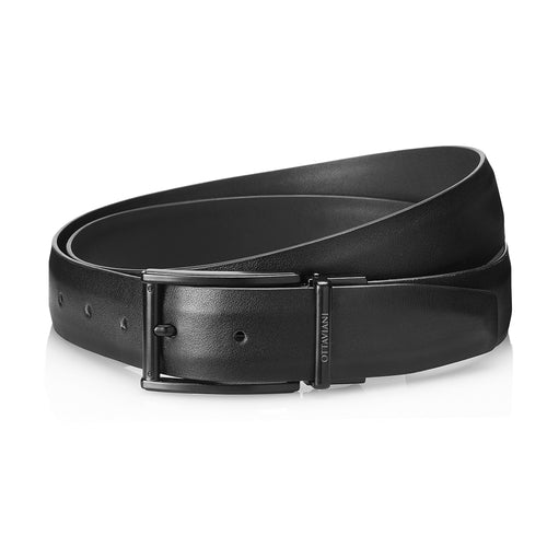 CINTURA IN PELLE NERA