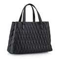 BORSA IN VERA PELLA NERA