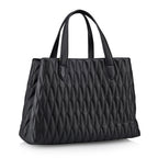 BORSA IN VERA PELLA NERA