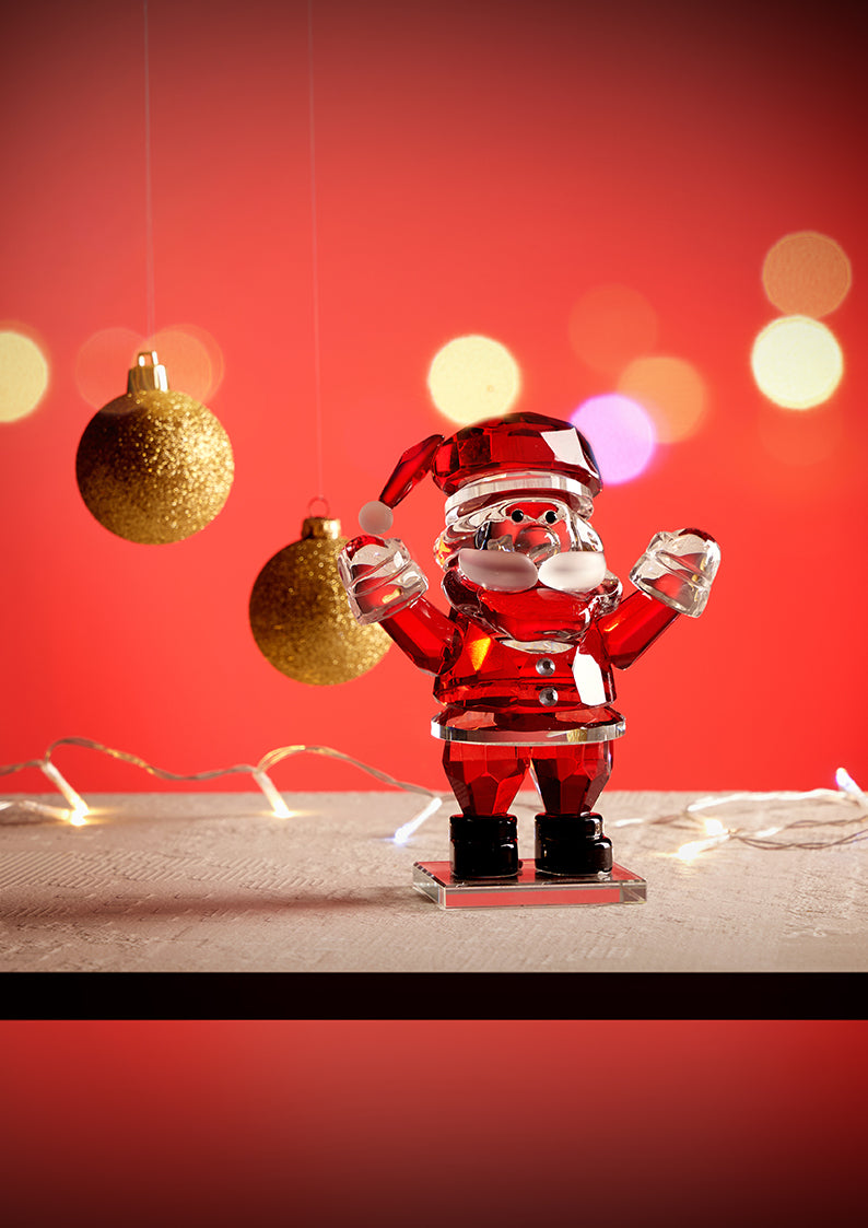 BABBO NATALE IN CRISTALLO
