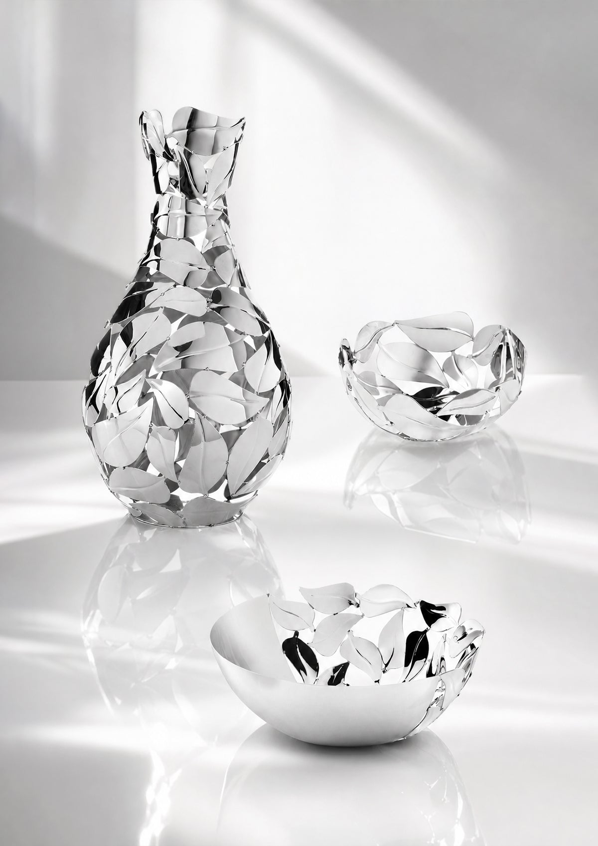 CENTROTAVOLA"FOGLIE" DIAM.CM.19 H.CM. 9