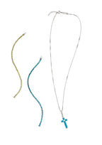 BRACCIALE TENNIS ARG. "BLU"