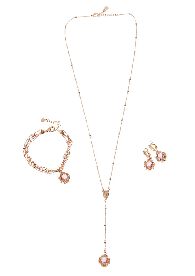 BRACCIALE"GOTICO"IN ARGENTO CON CRISTALLI