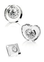 OROLOGIO IN CRISTALLO CM.15X5X13