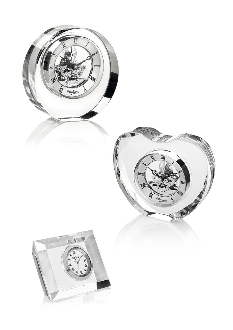 OROLOGIO IN CRISTALLO CM.15X5X13
