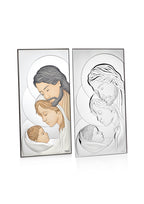 ICONA VERTICALE SACRA FAMIGLIA 18X36
