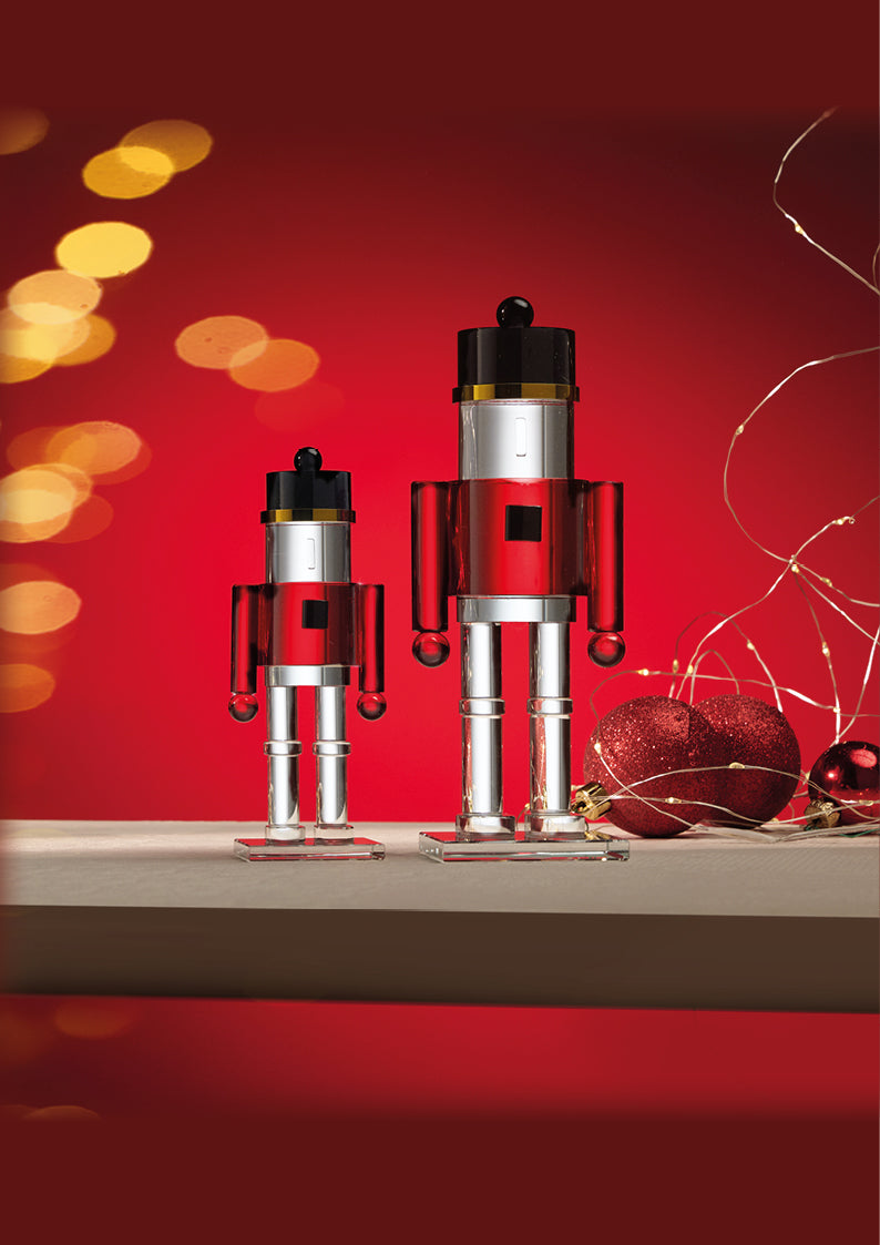 SOLDATINO SCHIACCIANOCI IN CRISTALLO PC.
