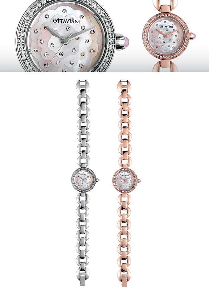 QUARZO ROSE GOLD E STRASS