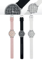 QUARZO ARGENTO SILICONE BIANCO