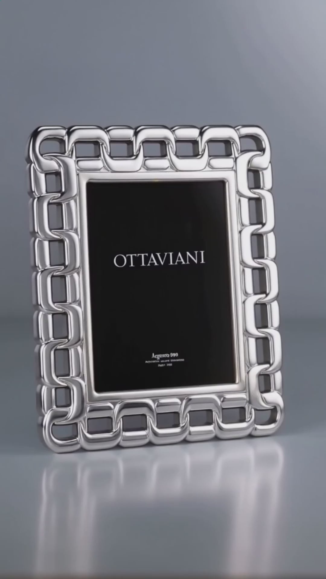 Photo frame Miro Silver "Maglia gold"